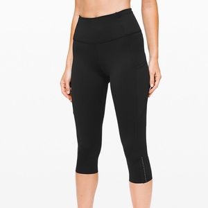 Lululemon Fast and Free Crop II Nulux 19”